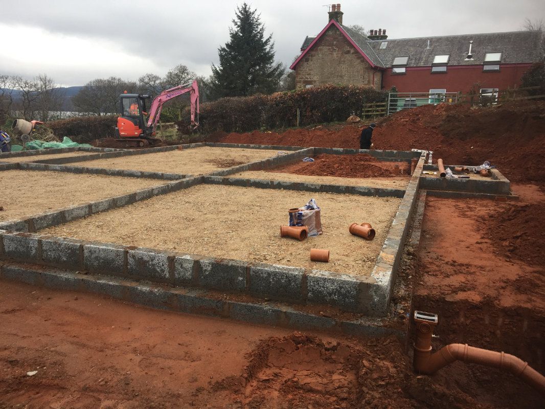 GROUNDWORKS WITH ARMITAGE OF ARRAN